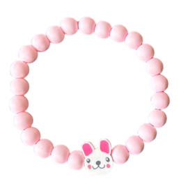 KIDS BRACELET | RABBIT | PINK