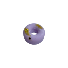 WAX MELTS | GLITTER DONUT PURPLE | LAVENDEL | 4PCS