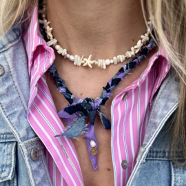 BANDANA NECKLACE | PURPLE JEANS