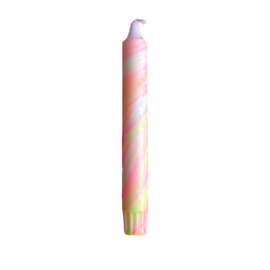 MARBLE CANDLE | RAINBOW | 1PCS