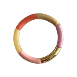 TUBE BRACELET LUX | PINKY SAND