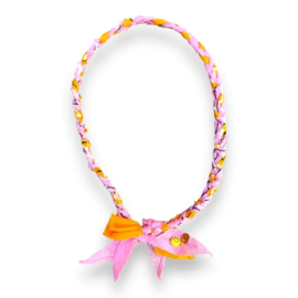 BANDANA NECKLACE | PINK ORANGE