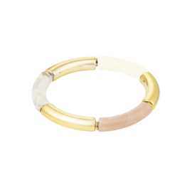 TUBE BRACELET | SOFT BEIGE