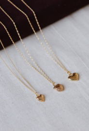 À LA | SOLID HEART NECKLACE