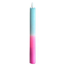 LED-CANDLE | BLUE/PINK/PURPLE | 1PCS