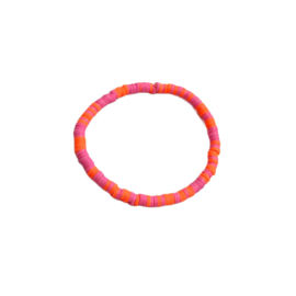 SURF | BRACELET | NEON PINK/ORANGE