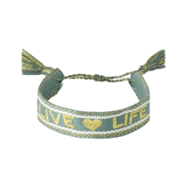 BRACELET | LIVE ♡ LIFE | GREEN