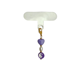 PHONE CHARM | YIN YANG | PURPLE