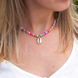 SURF NECKLACE | MULTICOLOR | SHELL