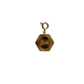 CHARM LOVE | RVS SILVER/GOLD