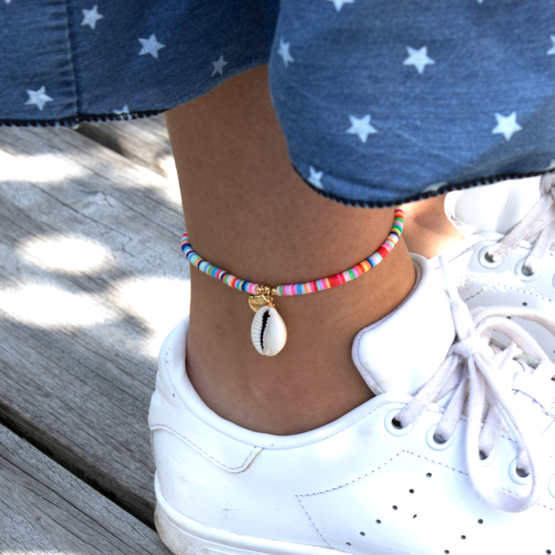 SURF ANKLET | SHELL | MULTICOLOR