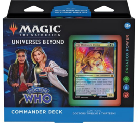 Doctor Who Commander Deck paradox power