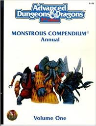 monsterous compendium annual volume one