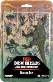 D&D Idols of the Realms: Scales & Tails - Reptile Den- 2D Set