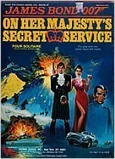 James Bond on her Majesty's secret service