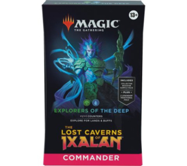 The Lost Caverns of Ixalan Commander Deck Exploreers of the deep