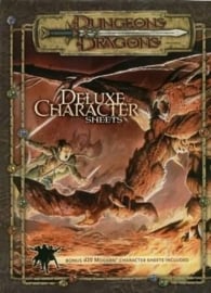 Deluxe character sheets