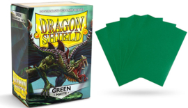 matte dragon shield sleeves 100pcs green
