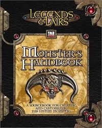 Legends & Lairs: Monsters handbook