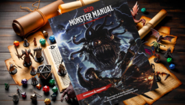 Dungeons & Dragons Monster Manual book | DND 5e edition