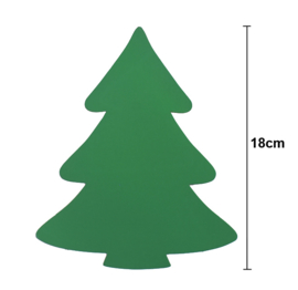 36 x KrasFolie Kerstboom