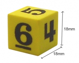 Set 10 Zachte Cijfer DobbelStenen