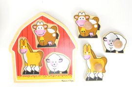 Dikke Knoppen Puzzel Boerderij