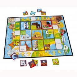 Waar Woon Jij - Coöperatief Bordspel 4+