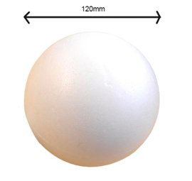Piepschuim Bal 120mm