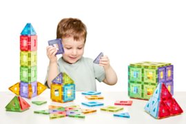 Transparante Polydron KinderMag