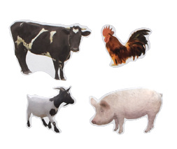 BoerderijDieren Stickers