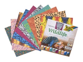 Vouwpapier met Dierenprint