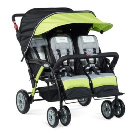 Quad Stroller voor 4