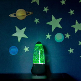 GlitterStorm Lamp