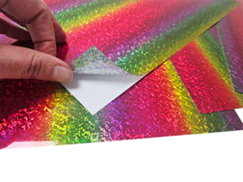 Holografische StickerFolie