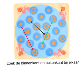 Houten Vormen Memo Met Deksels