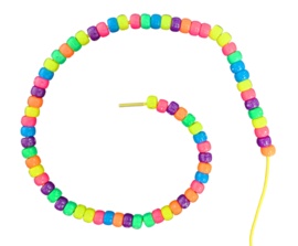 Neon Kralen met Grote Gaten