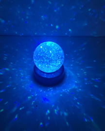 Glitterbol met Licht