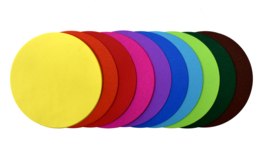 Vouwblaadjes Rond 12cm