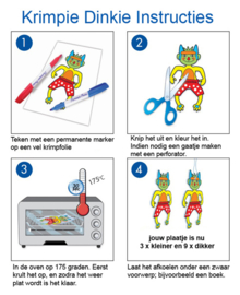 KrimpFolie 5 x Transparant