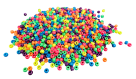 Neon Kralen met Grote Gaten