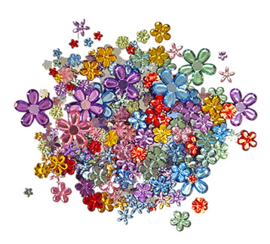 Strass Bloemen