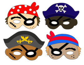 Piraten Maskers