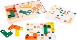 geo kleur en tetris puzzel spel