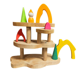 Houten SpeelPlatform