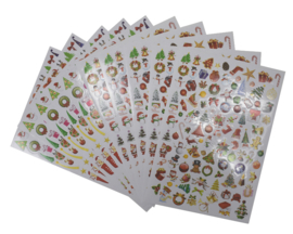 1000 Kerst Stickers