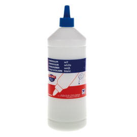 Witte SchoolLijm Fles 1 Liter