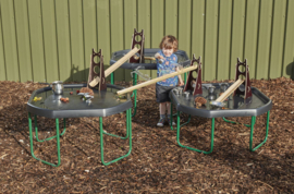 Grote Tuff Tray met Verstelbaar Onderstel