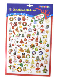 1000 Kerst Stickers