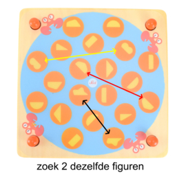 Houten Vormen Memo Met Deksels